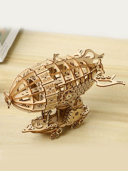 Wooden frame hot air balloon decoration wall art bedroom living room home wall decor with frame ready to hang